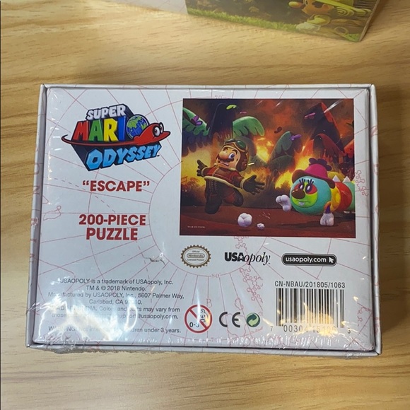 2x SUPER MARIO ODYSSEY PUZZLE (200 pcs ) - Picture 2 of 4